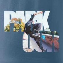 Parkour nápis ve městě