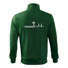Jesus Saved My Life kříž ekg