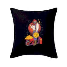 Horník těží bitcoiny