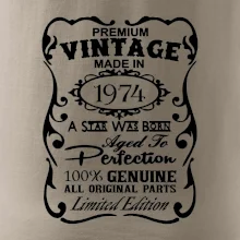 Vintage Etiketa - 1974