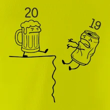 Pivo narozeniny - útes 20 let