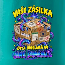 Vaše zásilka byla odeslána do jiné dimenze