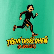 Běžecké tření tvoří oheň