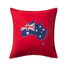 Austrálie - vlajka mapa