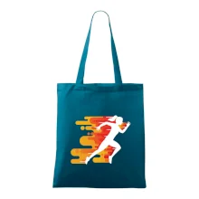 Běhání - oranžová žena