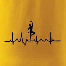 EKG tanečník muž