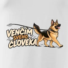 Venčím svého člověka - německý ovčák