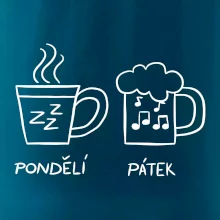 Pondělí Pátek - Kafe Pivo Pondělí Pátek - Kafe Pivo