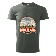 Liblice B bortící se věže moje 11 září retro odznak
