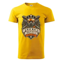 Víkendová mise vintage paintball odznak