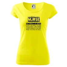 Being a nurse - bike