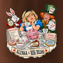 Alenka v říši dluhů čajový dýchánek státního rozpočtu