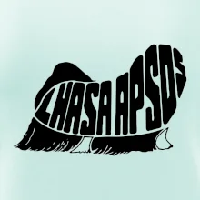 Lhasa Apso nápis v těle