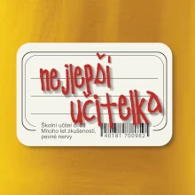 Nejlepší učitelka sešit