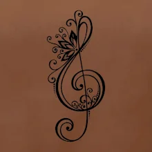 Houslový klíč kytky