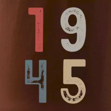 Vintage číslice 1945