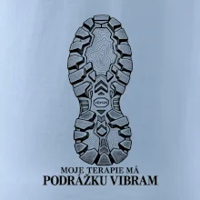 Moje terapie má podrážku Vibram