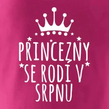 Princezny se rodí v srpnu