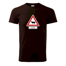 Dopravní značka - Pozor koně / kráva