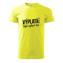 VÝPLATA Šéfův nejlepší vtip