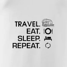 Eat sleep travel - Malý přívěs