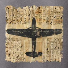 Egyptské hieroglyfy letadlo