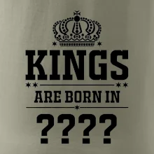 Kings are born in  (vlastní měsíc narození)