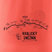 Profil kopců - Kralický Sněžník