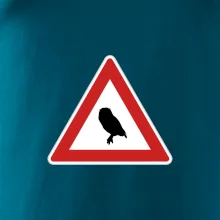 Dopravní značka - Pozor sova