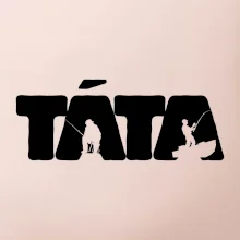 Táta nápis - rybář