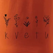 Kvetu - Nápis s květinami