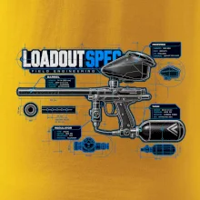 Technický výkres loadout spec paintball