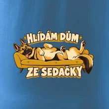 Hlídám dům ze sedačky - vlčák