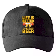 Life is better with beer - oranžové