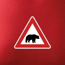 Dopravní značka - Pozor lední medvěd