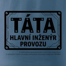 Táta hlavní inženýr provozu