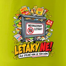 Letáky ne
