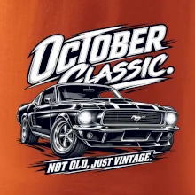 Říjnová klasika americký veterán muscle car