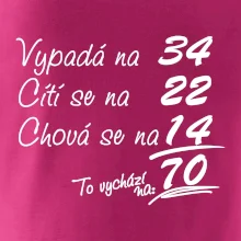 Vypadá, cítí se, chová se - 70 let