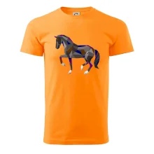 Kůň geometrie barevný