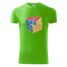 Rubikova kostka kreslená