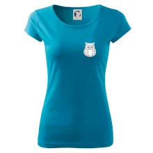 Sova kreslená na prsu