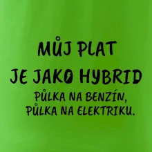 Můj plat jako hybrid
