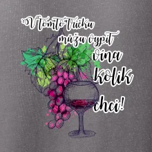 V tomto tričku můžu vypít vína kolik chci