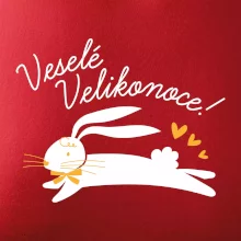 Veselé Velikonoce - bíle