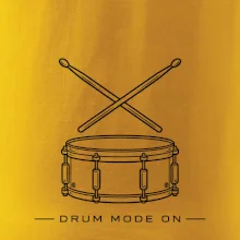 Drum mode on - jednoduchý buben s paličkami