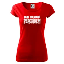 Tady to smrdí peroxidem