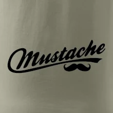 Mustache - nápis