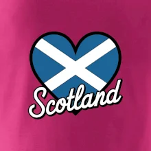 Scotland Srdce s vlajkou