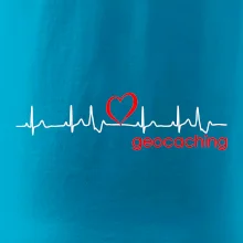 Moje srdce bije pro Geocaching -text